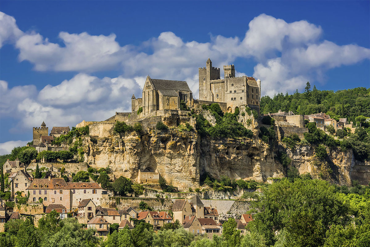 Uitzicht op Beynac