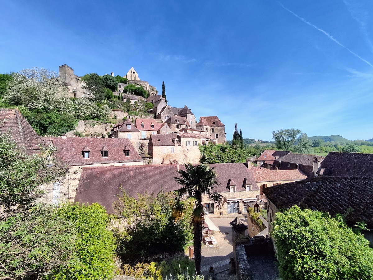 Uitzicht op Beynac