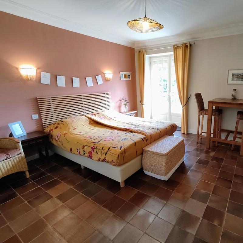 Slaapkamer van de B&B